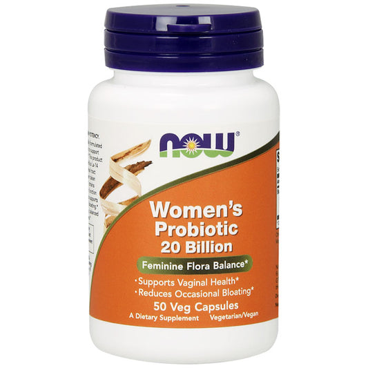 Women's Probiotic 20 Billion, 50 Vegetarian Capsules, NOW Foods