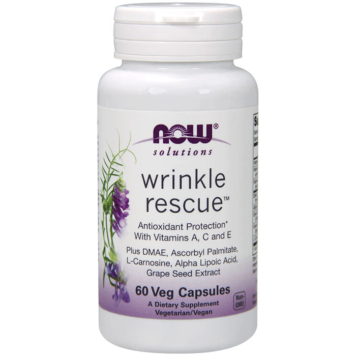 Wrinkle Rescue, Skin Beauty Supplement, 60 Veg Capsules, NOW Foods