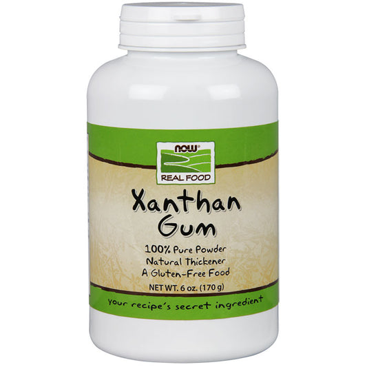 Xanthan Gum Powder, Natural Thickener, 6 oz, NOW Foods